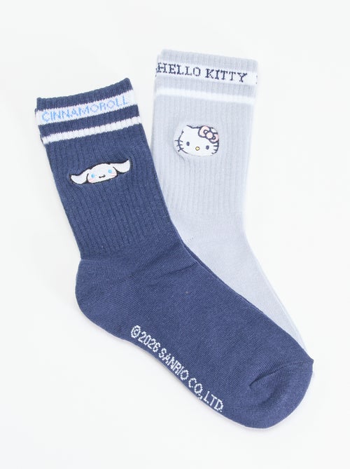 Pack de 2 meias divertidas 'Hello Kitty' - Kiabi