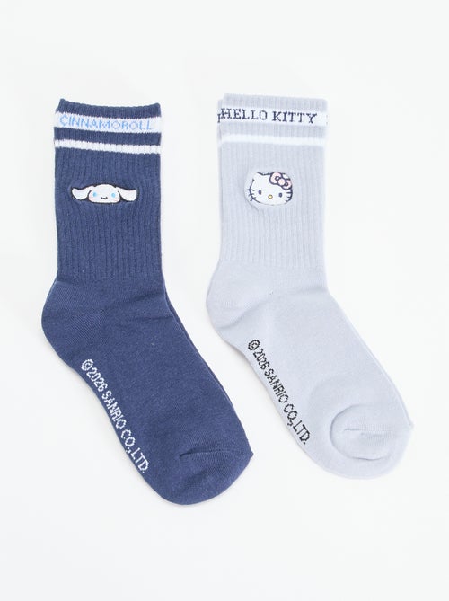 Pack de 2 meias divertidas 'Hello Kitty' - Kiabi