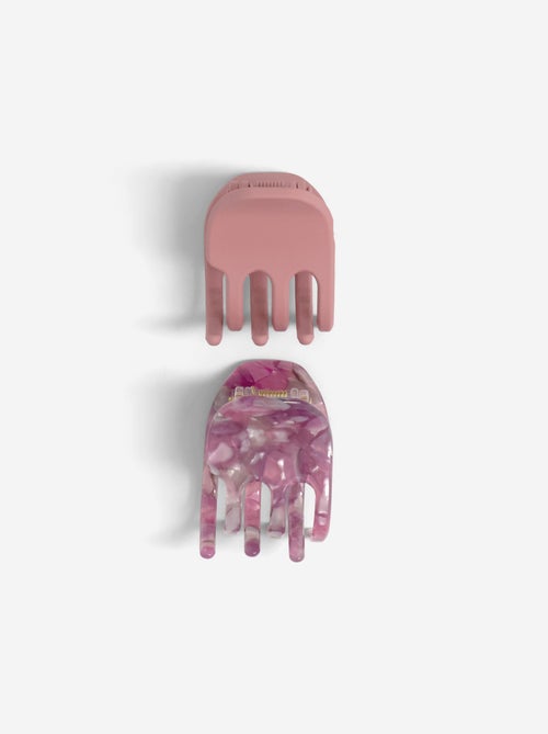 Pack de 2 molas de cabelo tipo caranguejo - Kiabi