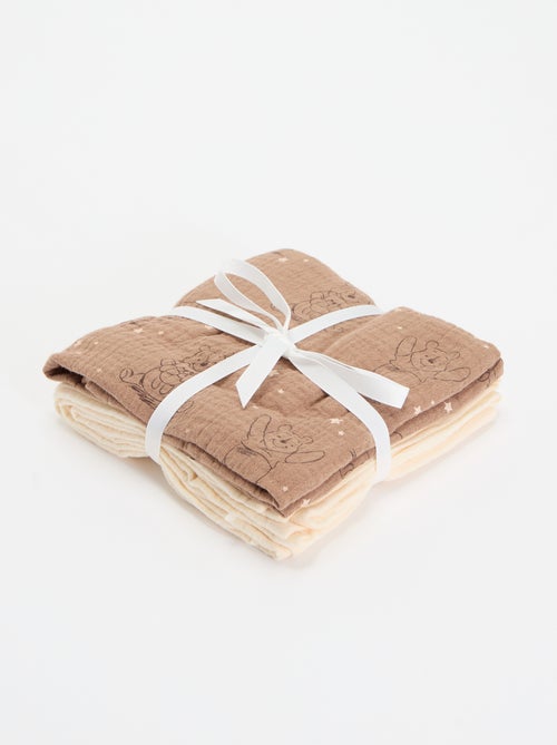 Pack de 2 paninhos 'Disney' - Kiabi Pack de 2 paninhos 'Disney' - Kiabi