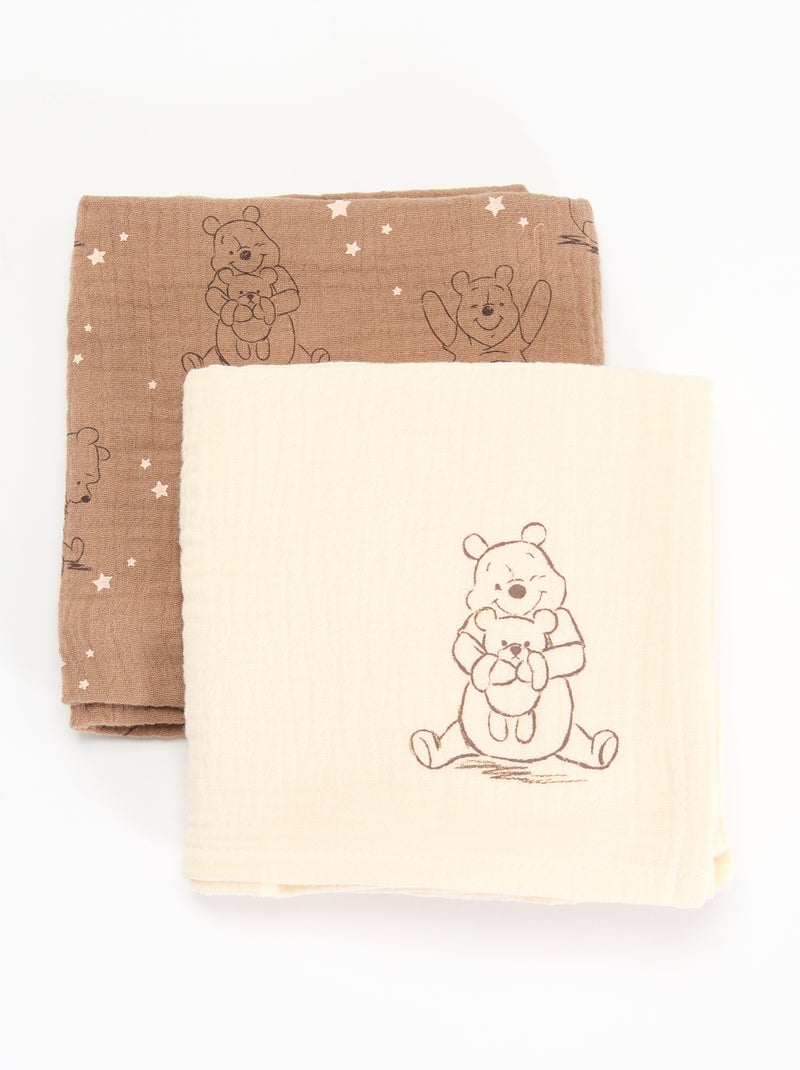 Pack de 2 paninhos 'Disney' Bege - Kiabi