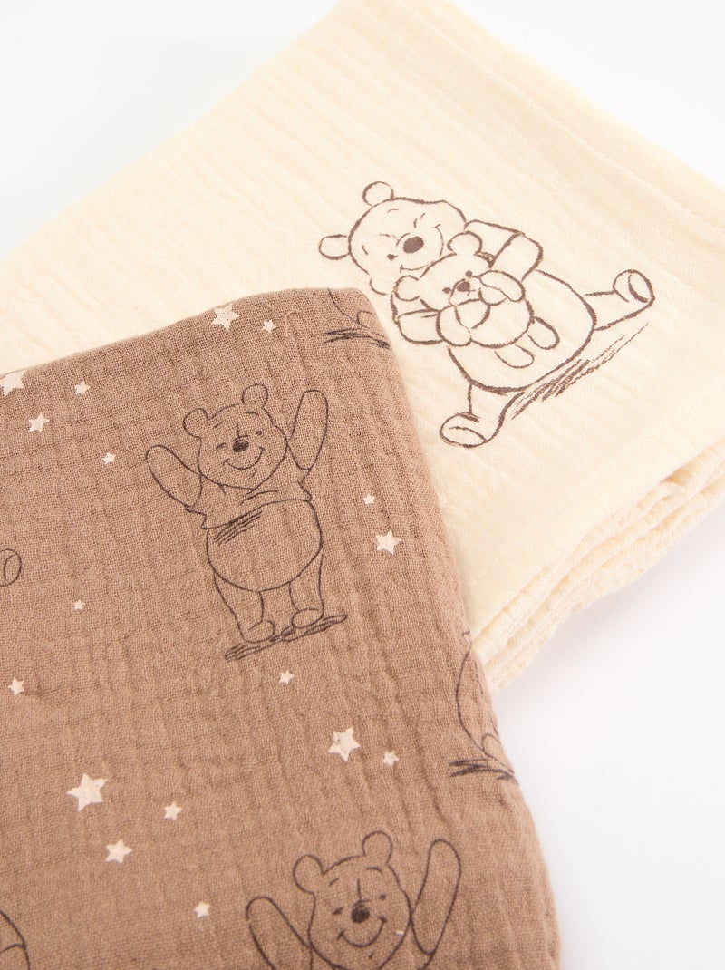 Pack de 2 paninhos 'Disney' Bege - Kiabi