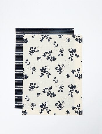 Pack de 2 panos de cozinha 50 x 70 cm - Kiabi Home
