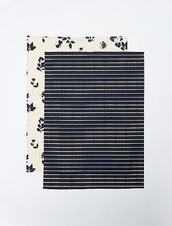 Pack de 2 panos de cozinha 50 x 70 cm - Kiabi Home