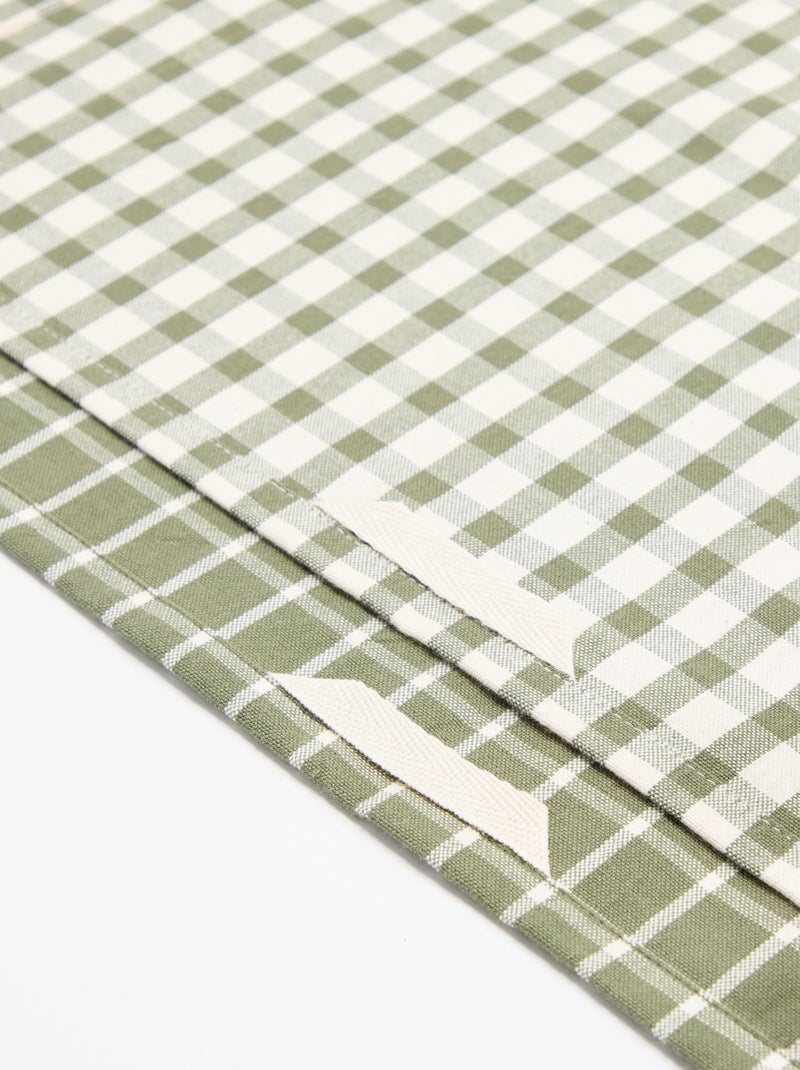 Pack de 2 panos de cozinha Verde - Kiabi