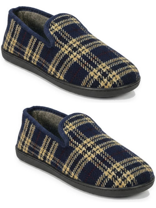 Pack de 2 pares chinelos charentaises homem ozabi - Kiabi Pack de 2 pares chinelos charentaises homem ozabi - Kiabi