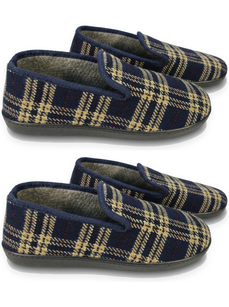 Pack de 2 pares chinelos charentaises homem ozabi Azul Azul - Kiabi