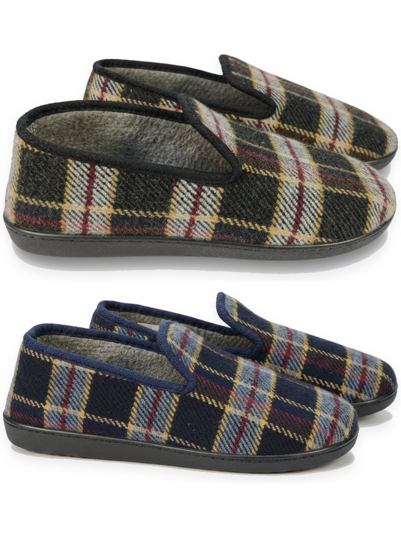 Pack de 2 pares chinelos charentaises homem ozabi Azul-Preto - Kiabi
