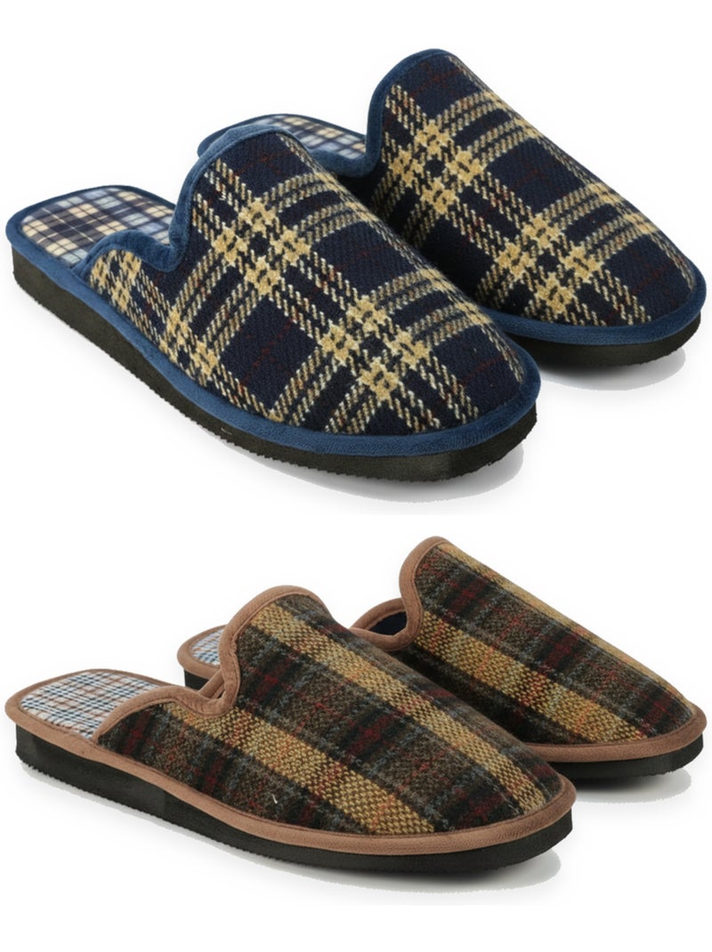 Pack de 2 pares chinelos mules homem ozabi fabricados em espanha Multicolorido - Kiabi