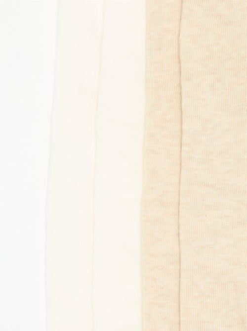 Pack de 2 pares de collants - Kiabi Pack de 2 pares de collants - Kiabi