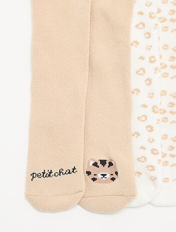 Pack de 2 pares de collants