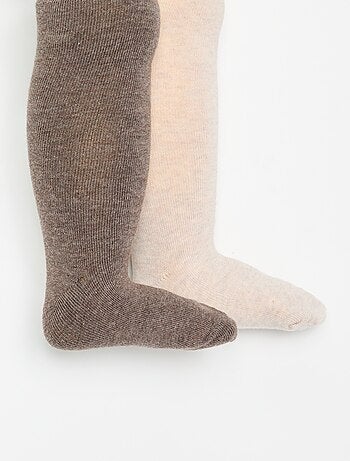 Pack de 2 pares de collants