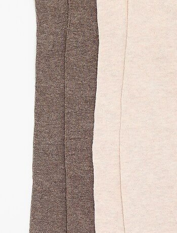 Pack de 2 pares de collants