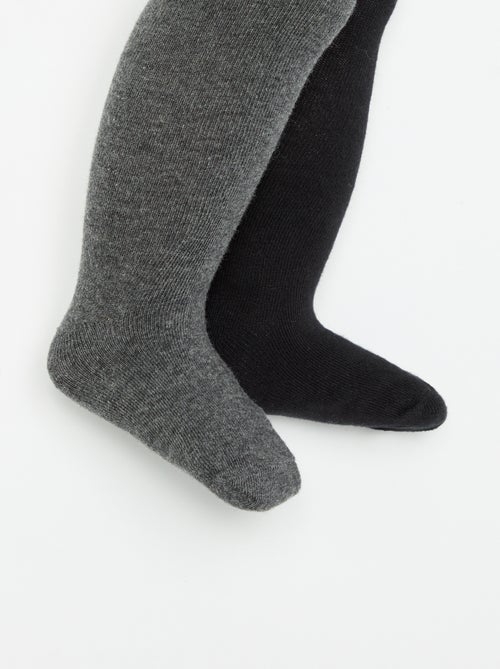 Pack de 2 pares de collants - Kiabi
