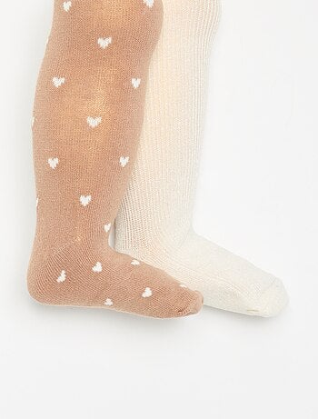 Pack de 2 pares de collants fantasia
