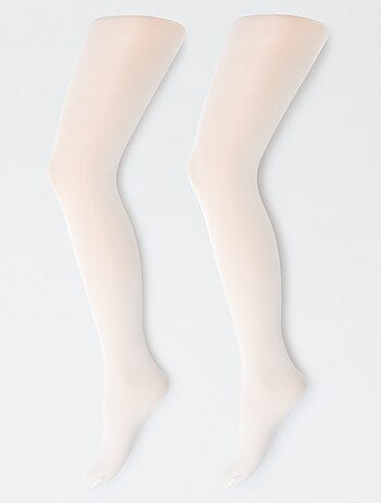 Pack de 2 pares de collants leves