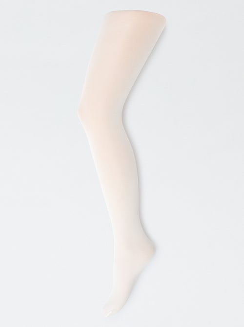 Pack de 2 pares de collants leves - Kiabi