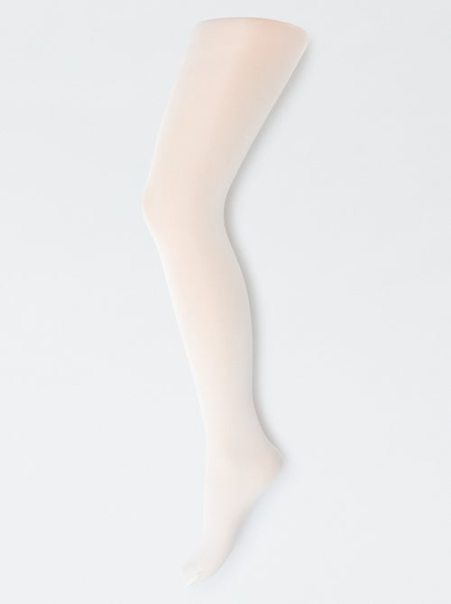 Pack de 2 pares de collants leves - Kiabi