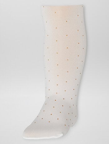 Pack de 2 pares de collants leves com fantasia