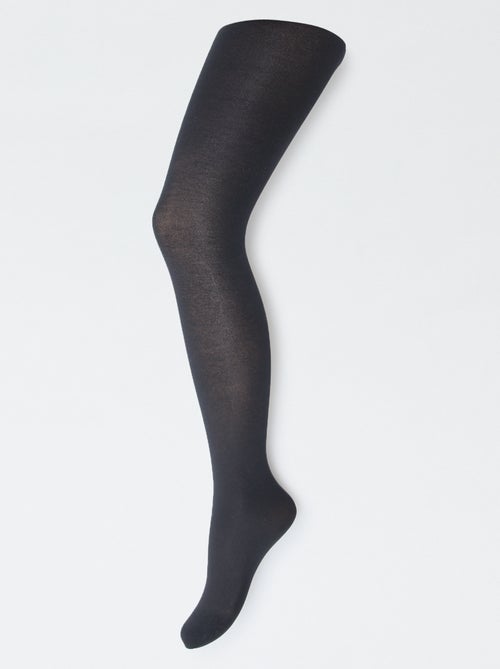 Pack de 2 pares de collants leves - Kiabi