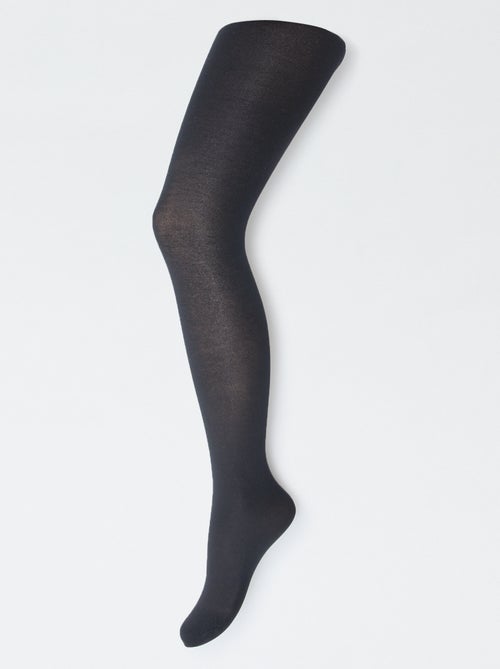 Pack de 2 pares de collants leves - Kiabi