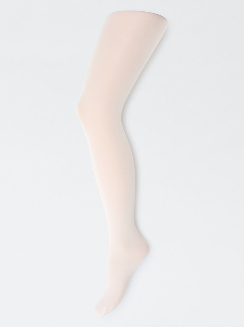 Pack de 2 pares de collants leves Rosa - Kiabi