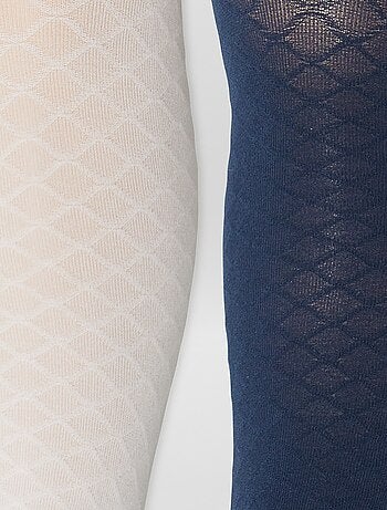 Pack de 2 Pares de Collants Ligeiros com Desenhos