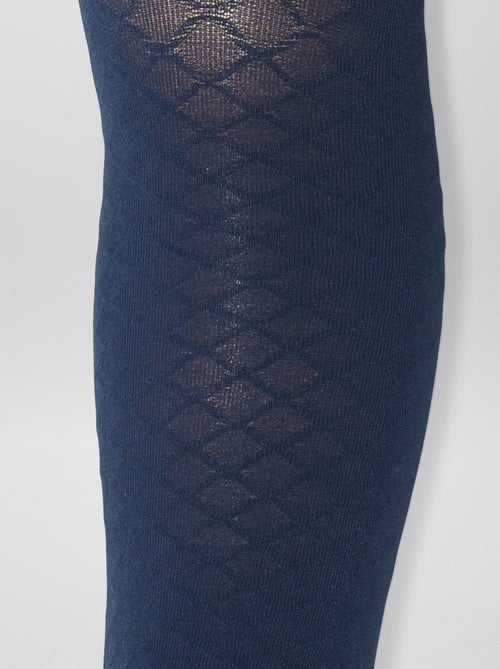 Pack de 2 Pares de Collants Ligeiros com Fantasia - Kiabi