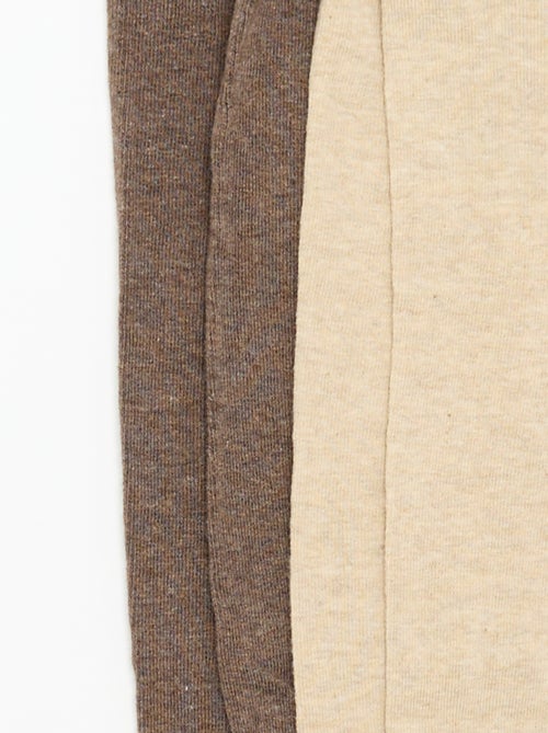 Pack de 2 pares de collants lisos - Kiabi Pack de 2 pares de collants lisos - Kiabi