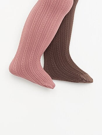 Pack de 2 pares de collants