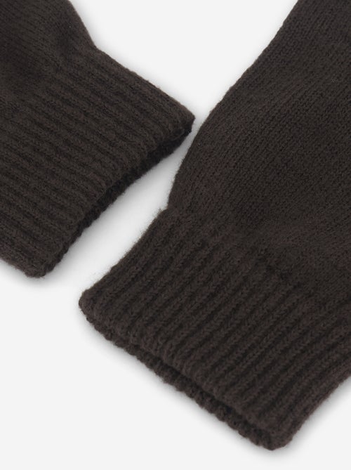 Pack de 2 pares de luvas de malha - Kiabi Pack de 2 pares de luvas de malha - Kiabi