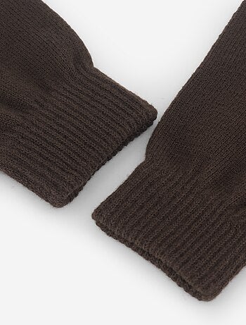 Pack de 2 pares de luvas de malha