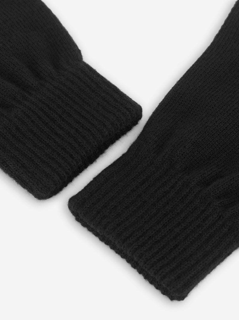 Pack de 2 pares de luvas táteis Preto - Kiabi