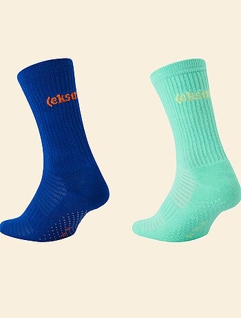 Ekstract - Pack de 2 pares de meias altas antiderrapantes