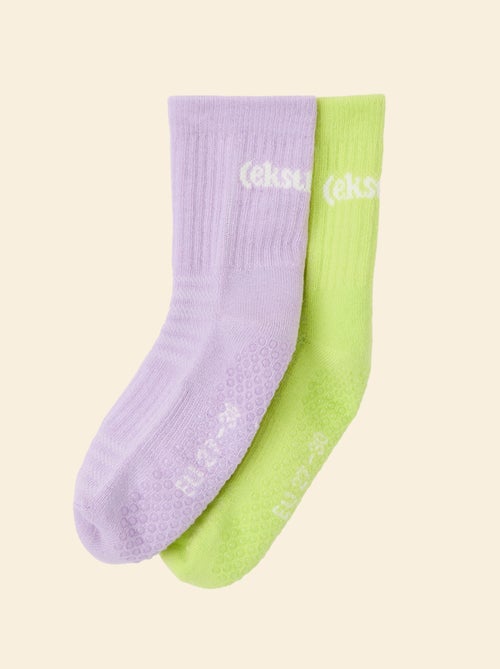 Pack de 2 pares de meias antiderrapantes - (ekstract) - Kiabi