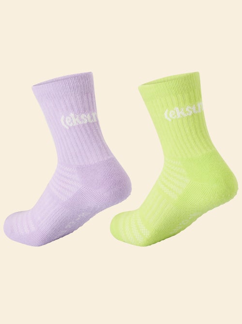Pack de 2 pares de meias antiderrapantes - (ekstract) - Kiabi