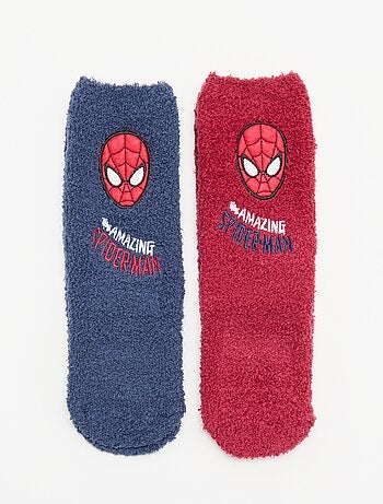 Pack de 2 pares de meias antiderrapantes \'Marvel\' \'Spider-Man\'