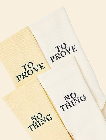 Pack de 2 pares de meias compressivas animadas (ekstract)