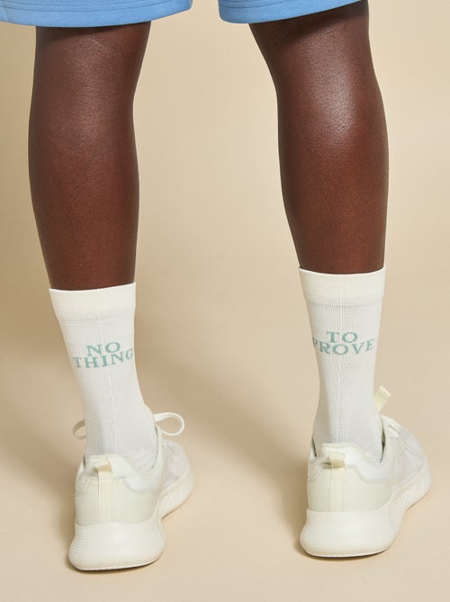 Pack de 2 pares de meias compressivas animadas (ekstract) - Kiabi