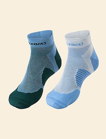 Pack de 2 pares de meias compressivas de algodão (ekstract)
