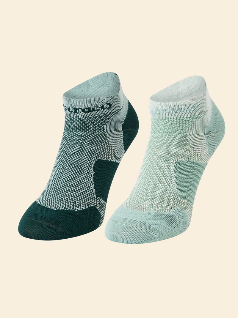 Pack de 2 pares de meias compressivas (ekstract) Verde - Kiabi