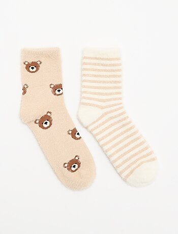 Pack de 2 pares de meias curtas