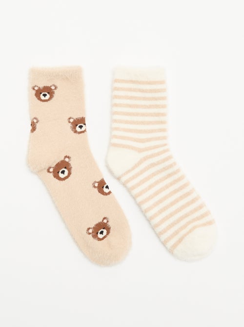 Pack de 2 pares de meias curtas - Kiabi