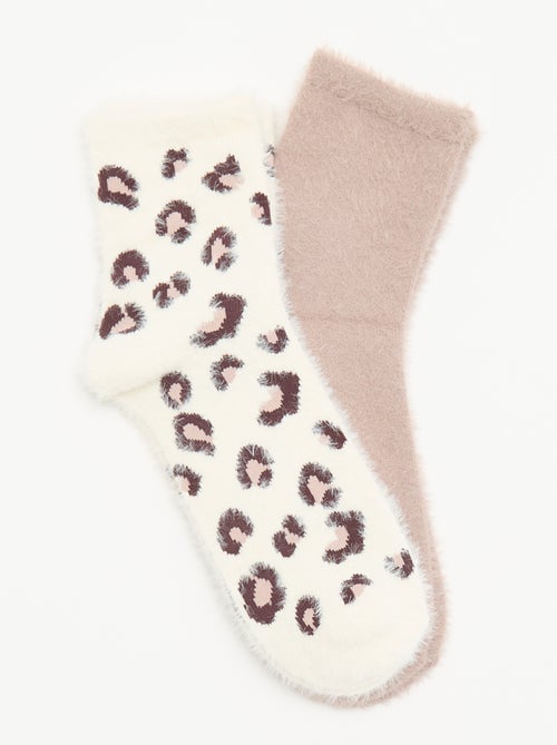 Pack de 2 pares de meias curtas - Kiabi