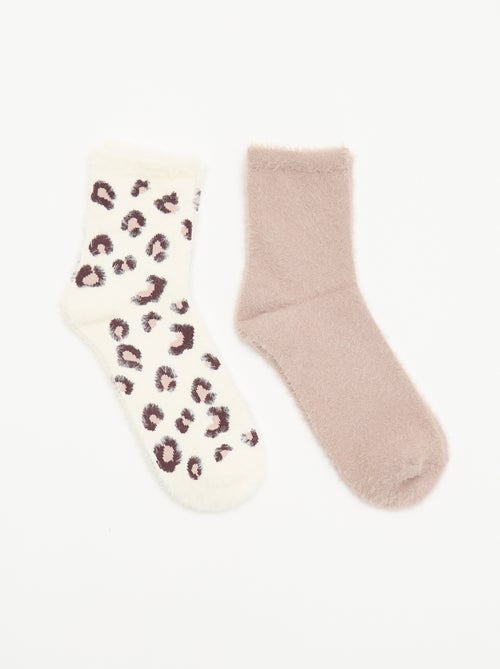 Pack de 2 pares de meias curtas - Kiabi