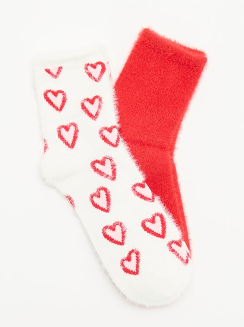 Pack de 2 pares de meias curtas - Kiabi