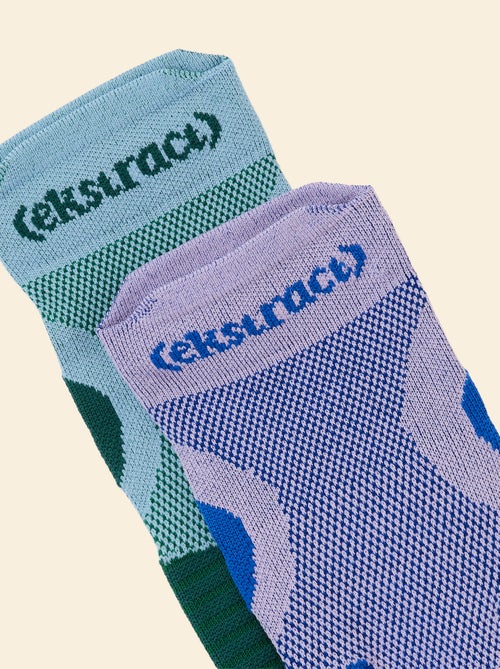 Pack de 2 pares de meias de cano alto - (ekstract) - Kiabi Pack de 2 pares de meias de cano alto - (ekstract) - Kiabi