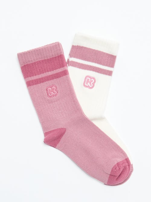 Pack de 2 pares de meias de criança - Kiabi - Kiabi