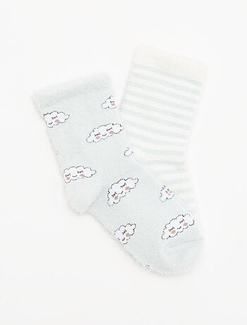 Pack de 2 pares de meias de fantasia