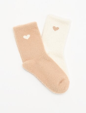 Pack de 2 pares de meias de fantasia